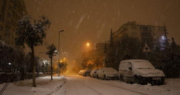 Malatya'da Kar Yağışı Etkisi