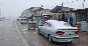 Malatya'da Kar Yağışı Etkisini Artırıyor