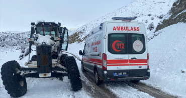 Malatya'da Karla Mücadele: 109 Mahalleye Ulaşım Sağlanamıyor