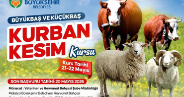 Malatya'da Kurban Kesimi Eğitimi