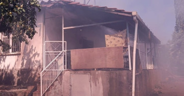 Malatya'da müstakil ev yangında kullanılamaz hale geldi