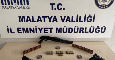 Malatya'da Ruhsatsız Silah Operasyonu: 6 Silah ve 2 Gözaltı