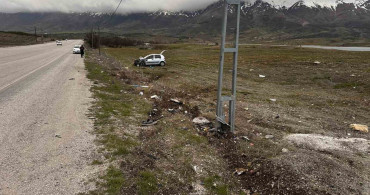 Malatya'da Takla Atan Araçta 3 Yaralı