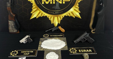 Malatya’da uyuşturucu operasyonunda 7 kişi tutuklandı