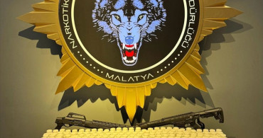Malatya'da Uyuşturucu ve Silah Kaçakçılığı Operasyonu
