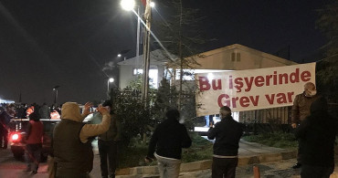 Maltepe Belediyesi İşçileri Greve Başladı