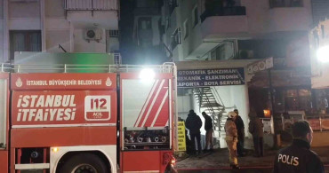 Maltepe'de korkutan yangın