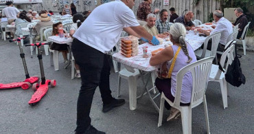 Maltepe'de muharrem ayında iftar programları sürüyor
