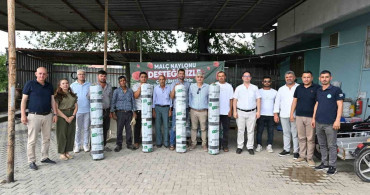 Manisa Büyükşehir, çilek üreticilerine malç naylonu desteği sağladı