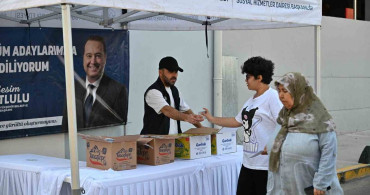 Manisa büyükşehir’den yks adaylarına su ve limonata ikramı