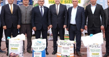 Manisa'da Çiftçilere Gübre, Yem ve Tohum Desteği Başlıyor