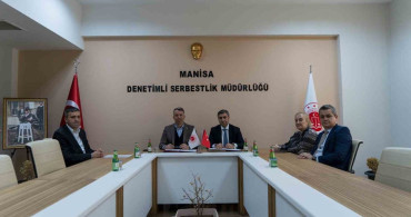 Manisa'da Denetimli Serbestlik ve Kızılay'dan Örnek İş Birliği