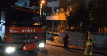 Manisa'da İnşaat Çalışması Nedeniyle İki Apartman Tahliye Edildi