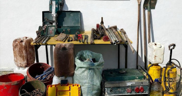 Manisa'da İzinsiz Kazı Yapan İki Şüpheli Gözaltına Alındı