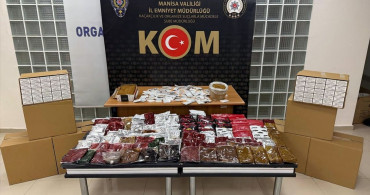 Manisa'da Kaçakçılık Operasyonunda 8 Gözaltı