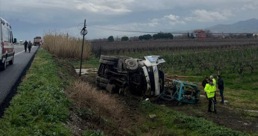 Manisa'da Kamyon Kazası: Bir Yaralı