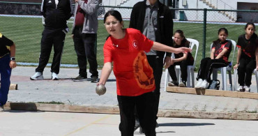 Manisa'da Okul Sporları Bocce Grup Müsabakaları Başladı