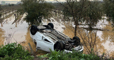Manisa'da Sürücü Kaza Sonrası Kaçtı