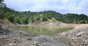 Manisa'da tarımsal sulama göleti onarılarak yeniden hizmete açıldı