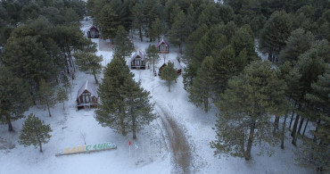 Manisa'nın Demirci İlçesinde İlk Kar Yağışı
