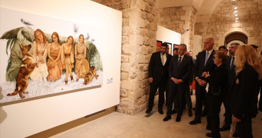 Mardin Kültür Yolu Festivali'nde Sergi Ziyareti