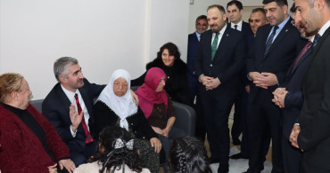 Mardin'de Aile ve Sosyal Hizmetler Bakan Yardımcısı Tarıkdaroğlu'nun Temasları