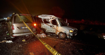 Mardin'de Feci Trafik Kazası: 4 Ölü, 5 Yaralı