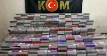 Mardin'de Kaçak Elektronik Sigara Kiti Operasyonu