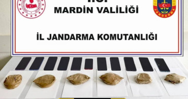 Mardin'de Mezarlıkta Eroin Yakalandı