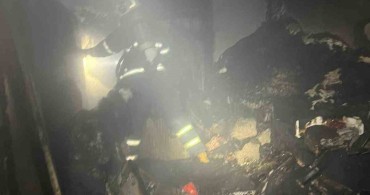 Mardin'de Müstakil Evde Yangın Çıktı