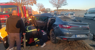 Mardin'de Otomobil ve Tır Çarpıştı: 1 Ölü, 2 Yaralı