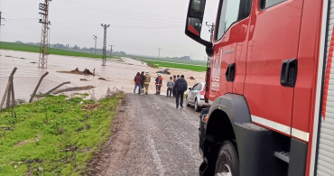 Mardin'de Sağanak Yağış Etkisini Gösterdi