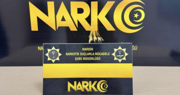 Mardin'de uyuşturucu operasyonunda 3 kişi gözaltına alındı