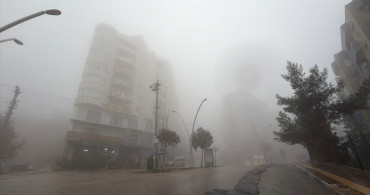 Mardin'de Yağmur ve Sis Ulaşımı Olumsuz Etkiledi