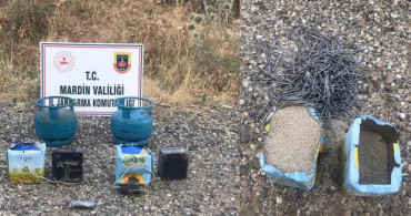 Mardin'de Yola Döşenen 20 Kilogram Patlayıcı İmha Edildi