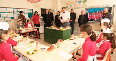 Marmarabirlik'ten 'Minik Şeflerle Zeytinli Tarifler' Etkinliği