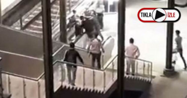 Marmaray'da Kadın Güvenlik Görevlisine Küfretti, Başına Gelmeyen Kalmadı
