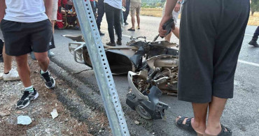 Marmaris-Datça yolunda trafik kazası: 1 yaralı