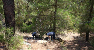 Marmaris seyir tepesinde çevre temizliği çalışmaları devam ediyor