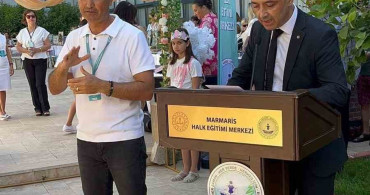 Marmaris’te Hayat Boyu Öğrenme Haftası Sergisi Açıldı