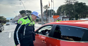 Marmaris'teki Bayram Trafik Denetimleri