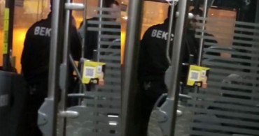 Maskesiz Otobüse Binme Kavgası Kamerada