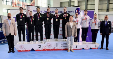 Mcbü’lü cimnastikçiler Ankara’da madalya kazandı