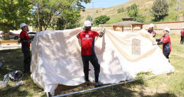 MEB AKUB hafif düzey acil barınma akreditasyon sınavı başarıyla tamamlandı