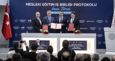 MEB, KGF ve Halkbank Üçgeninde Mesleki Eğitim İşbirliği Protokolü İmzalandı