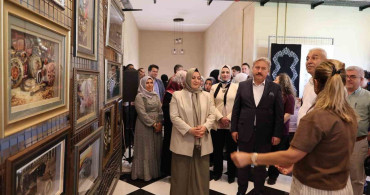 Melikgazi Belediyesi'nden Yıl Sonu Sergisi: Kursiyerlerin Eserleri Harekete Geçti