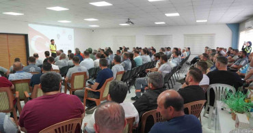 Melikgazi'den saha çalışanlarına trafik eğitimi