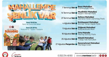 Menteşe Belediyesi'nden çocuklara özel yaz şenliği
