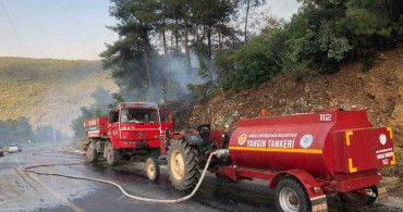 Menteşe’de orman yangını kontrol altına alındı