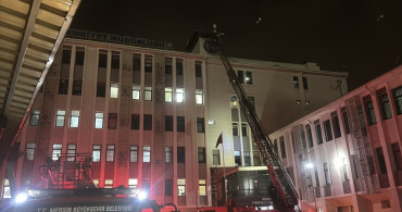 Mersin Emniyet Müdürlüğü Yangınında Can Kaybı Yok